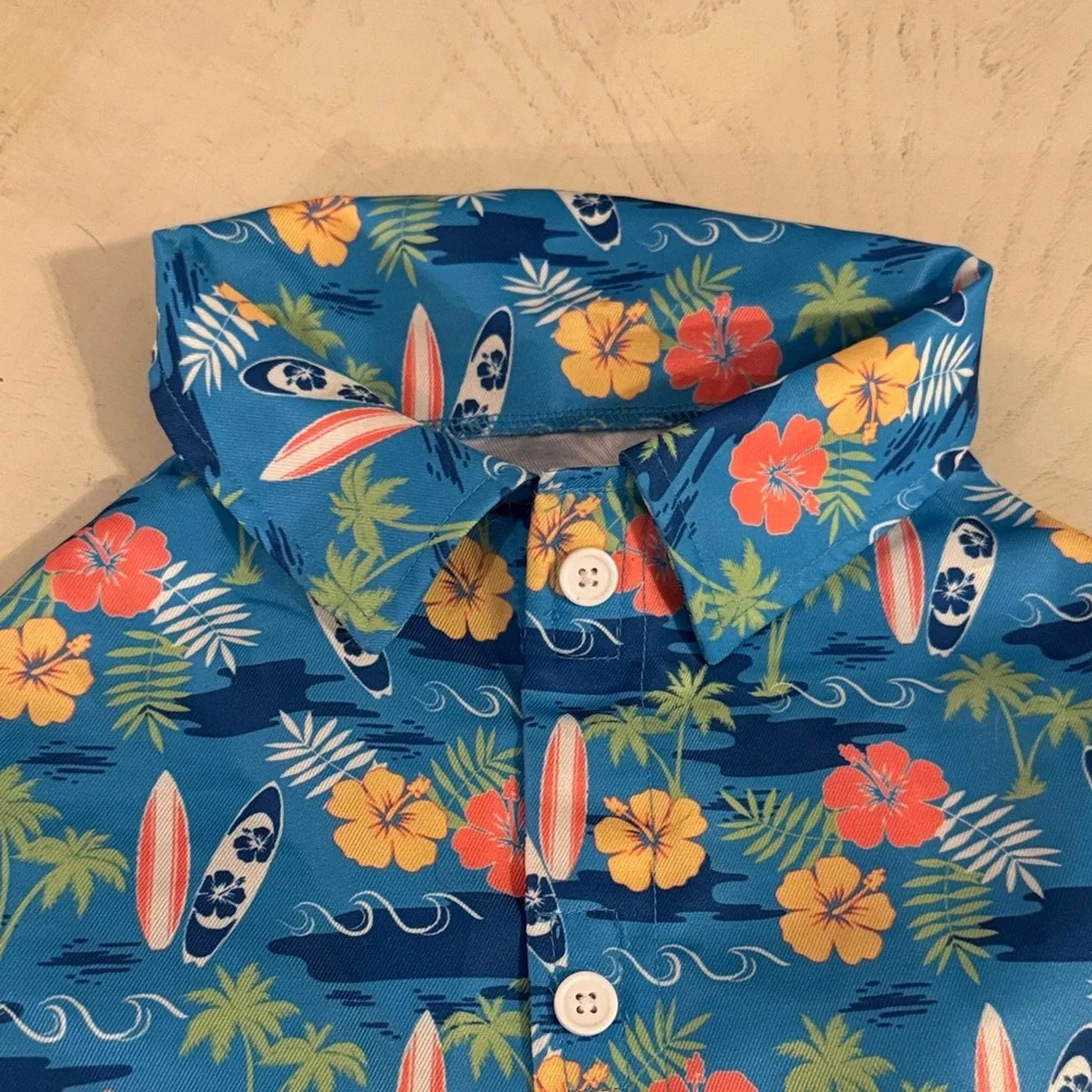 blue Hawaiian vibrant blue